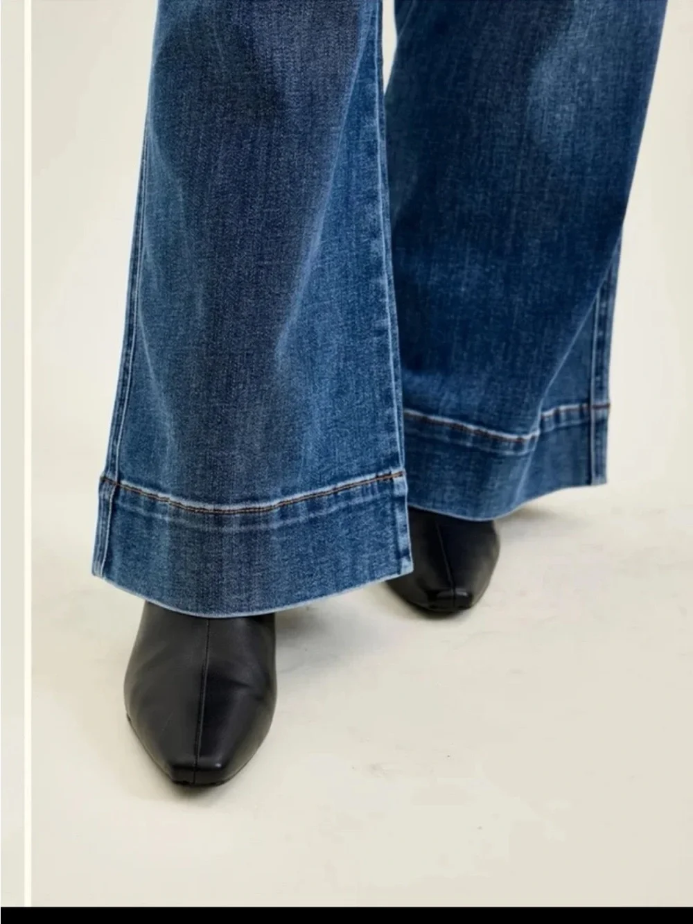 Judy Blue Lux Retro Wide Trouser Jeans size 9/29 - Picture 5 of 12